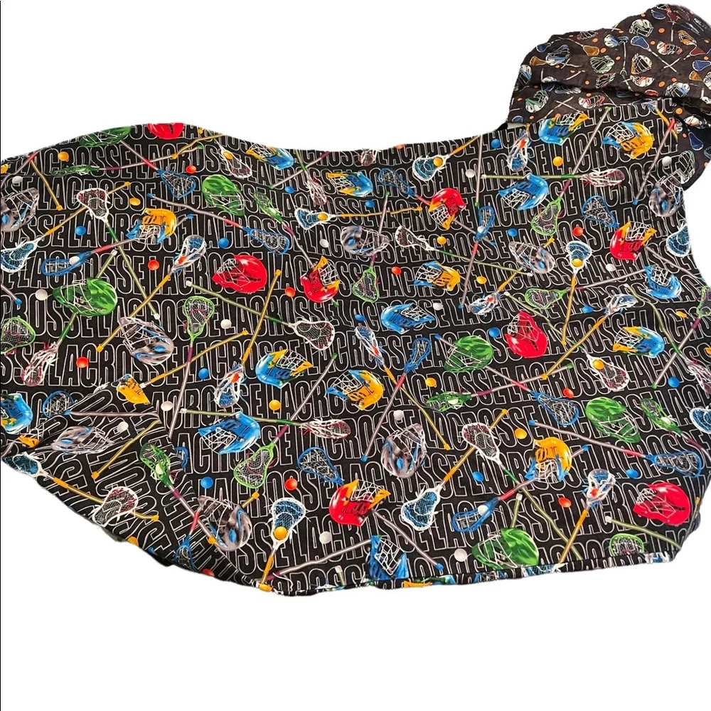 Lacrosse Theme Pillowcase- Regular size